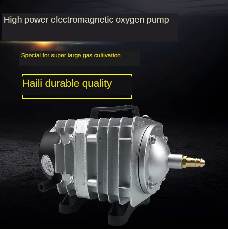 Commercial Use Air Pumps Stainless Steel Aquarium Hydro Air Pump Fish Tank Electrical Magnetic Oxygen 220V Pond Oxygen Pump