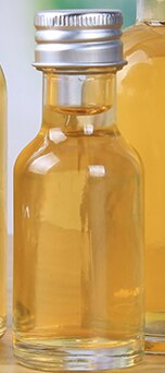 Tomma vodka spritflaskor alkohol vin kruka burk tätning glas vin kork flaska 100ml: Skruvlock s