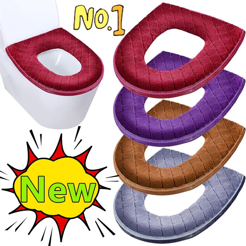 winter toilethoes pluche stoelhoes modellen waterdicht universeel model toiletring wasbare rits badkamermat toiletbril