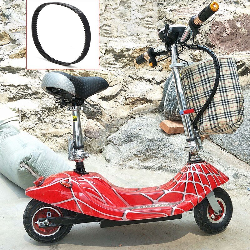 Fs-kørsel bæltebånd tilbehør til e-scooter elektrisk cykel sort udskiftningsbælte til elektrisk scooter e-scooter 535-5m-15