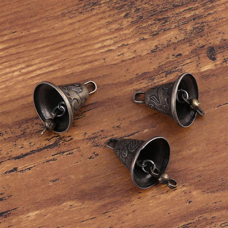 11pcs Metal Antique Bell Feng Shui Metal Wind Chime Fortune Jingle Bell Bells And Wind Chimes Accessories(random style)