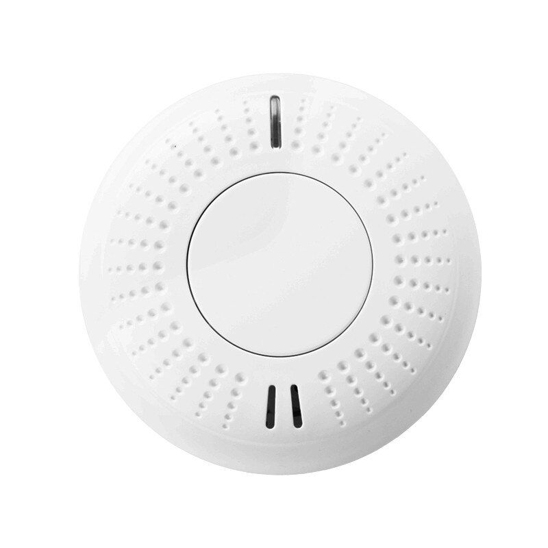 White Smoke Fire Alarm Remote Wireless Control sound alert Detector Sensor Detection for Home Security