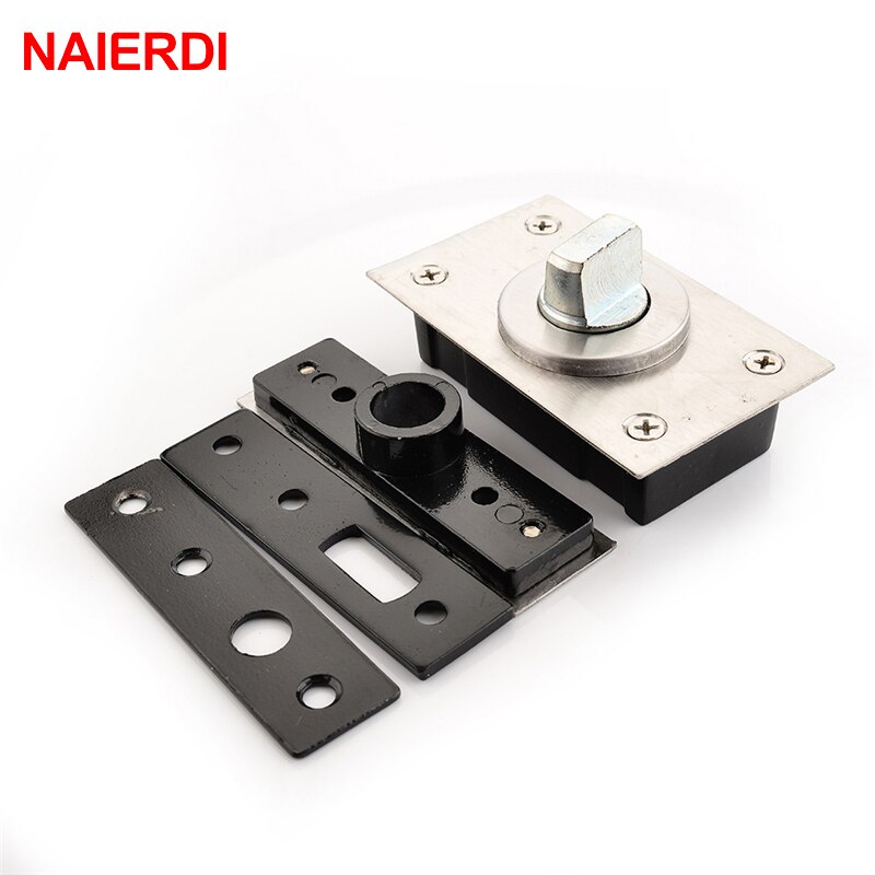 Naierdi 360 Graden Draaideur Scharnier 90 Graden Positionering Verborgen Floor Pivot Scharnieren Voor Meubels Hardware