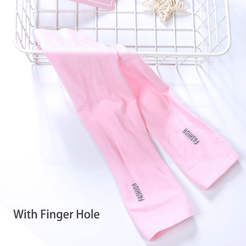 1 paar Unisex UV Sonnencreme Auto Fahren Halb Finger Manschette Hand Schutz Frauen & Männer Finger Lange Handschuhe Sommer Arm ärmeln W1132: F