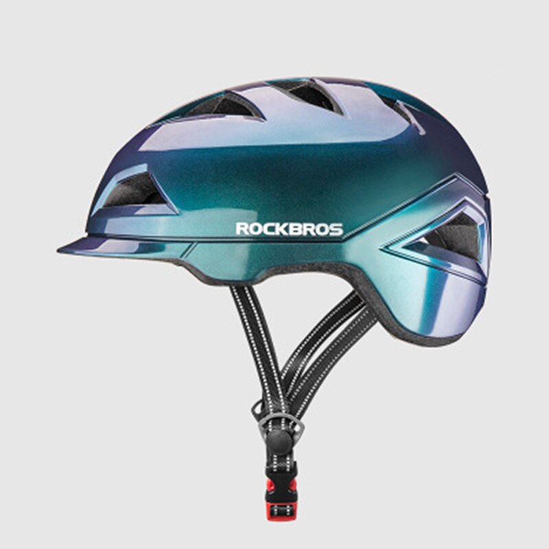 Rockbros Ultralight Stad Fietshelm Mannen Vrouwen Integraal Gegoten Motocycle Elektrische Fiets Veiligheid Hoed Racefiets Fietshelm: CP no Taillight
