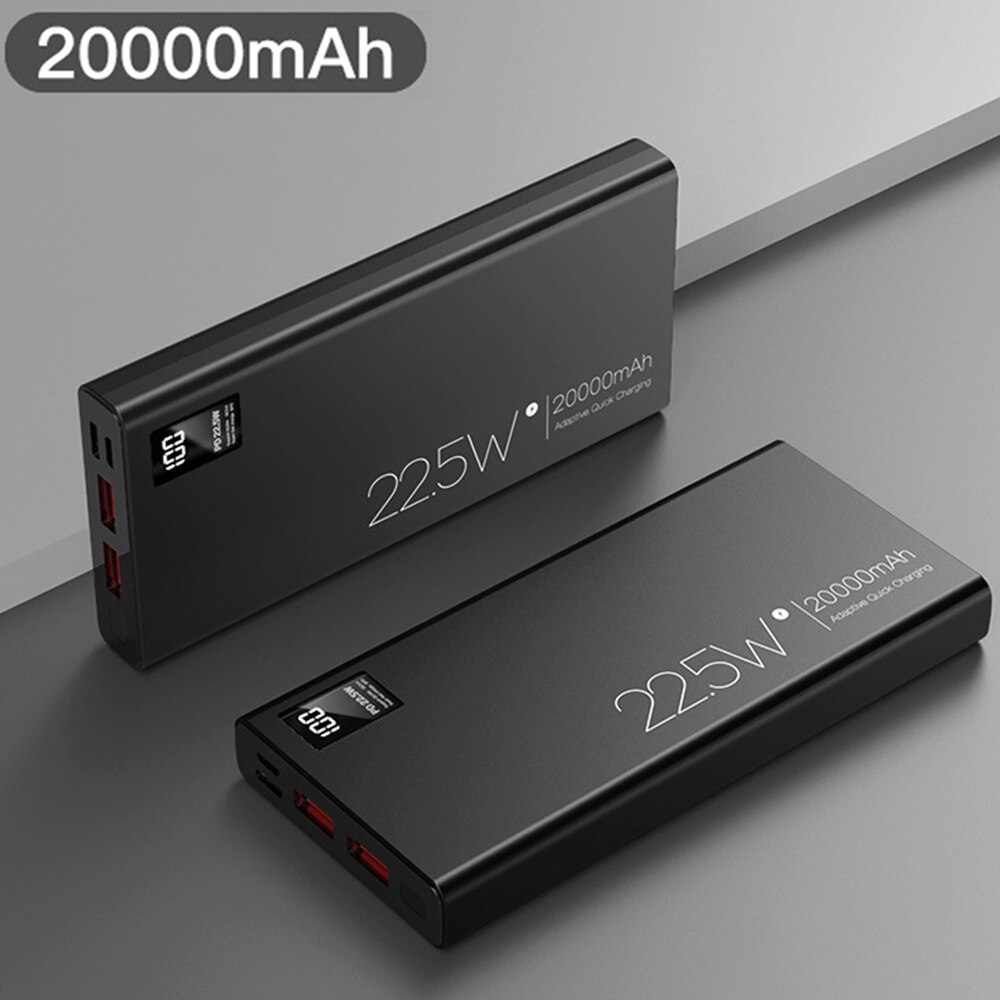 20000mah carregador de telefone power bank para iphone 13 pro max bateria externa pd 22.5w carregamento rápido carregadores portáteis powerbank