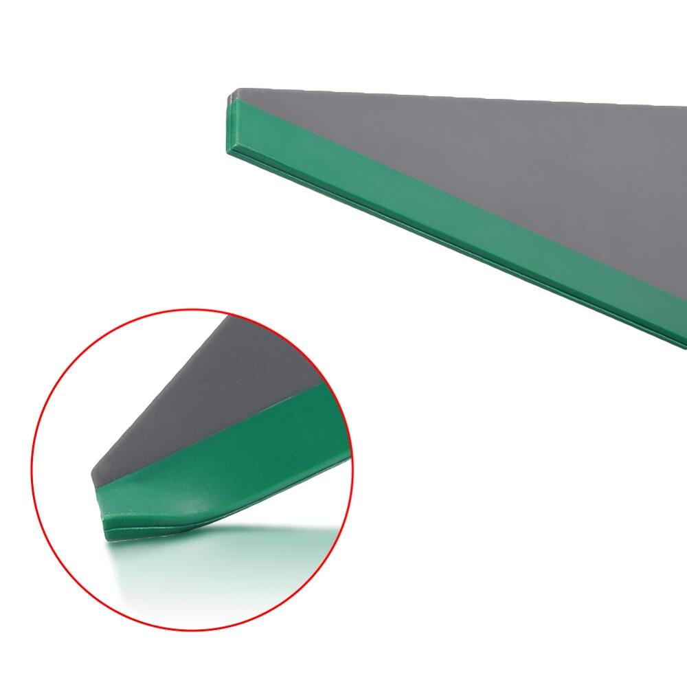 Escurridor de goma para limpieza de cristales de coche, espátula para envolver, espátula de plástico para eliminar el hielo y el agua, limpiador para el hogar, herramienta de mano