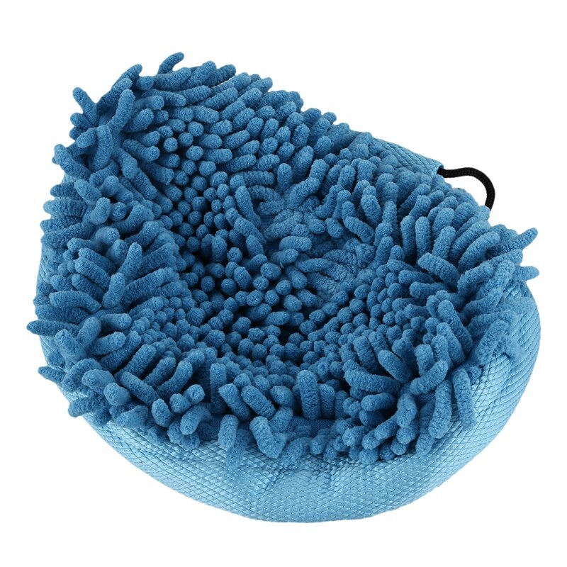 Minivezel pads wasbaar koraal doek voor  h2o h20,  vax  s2 & bionaire stoomreiniger blauw