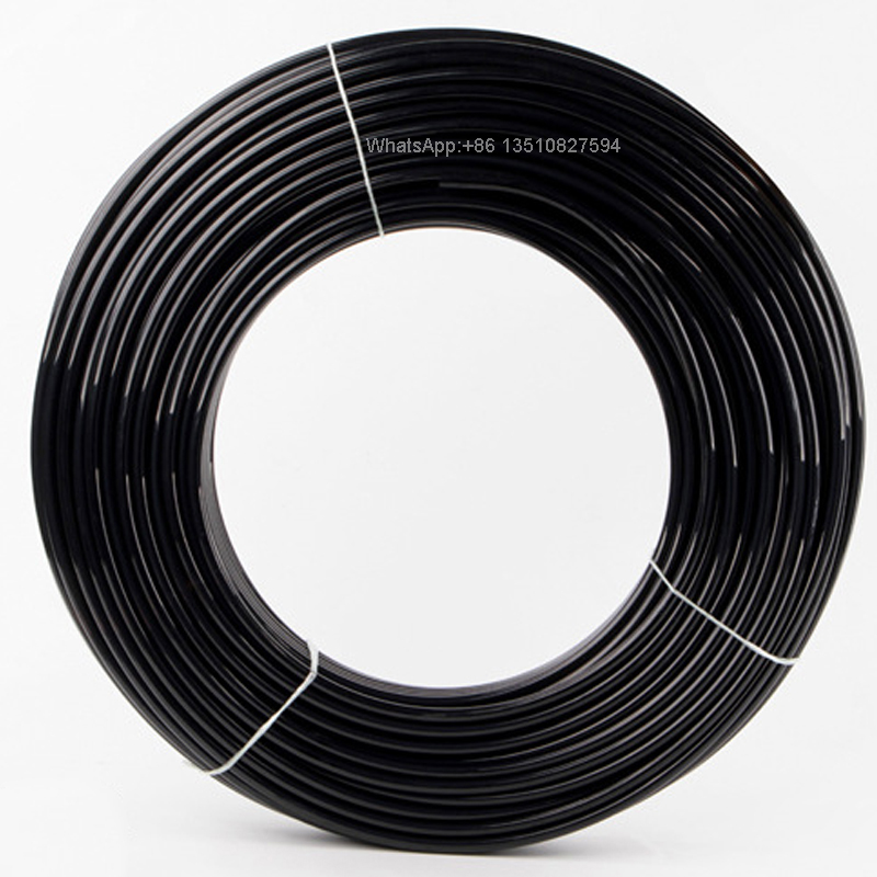 100M Hoge Druk 3/8 Inch Pe Buis 9.52*4Mm Pijp Voor Patio Tuin Verneveling Cooling Systeem Fog machine Tube Fittings