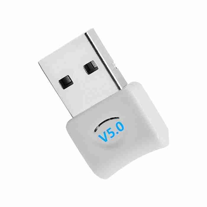 Wireless Bluetooth Adapter 5.0 Bluetooth Dongle 20 (m) for 10 (Mbps) USB Desktop Plug and Play Computer: Default Title