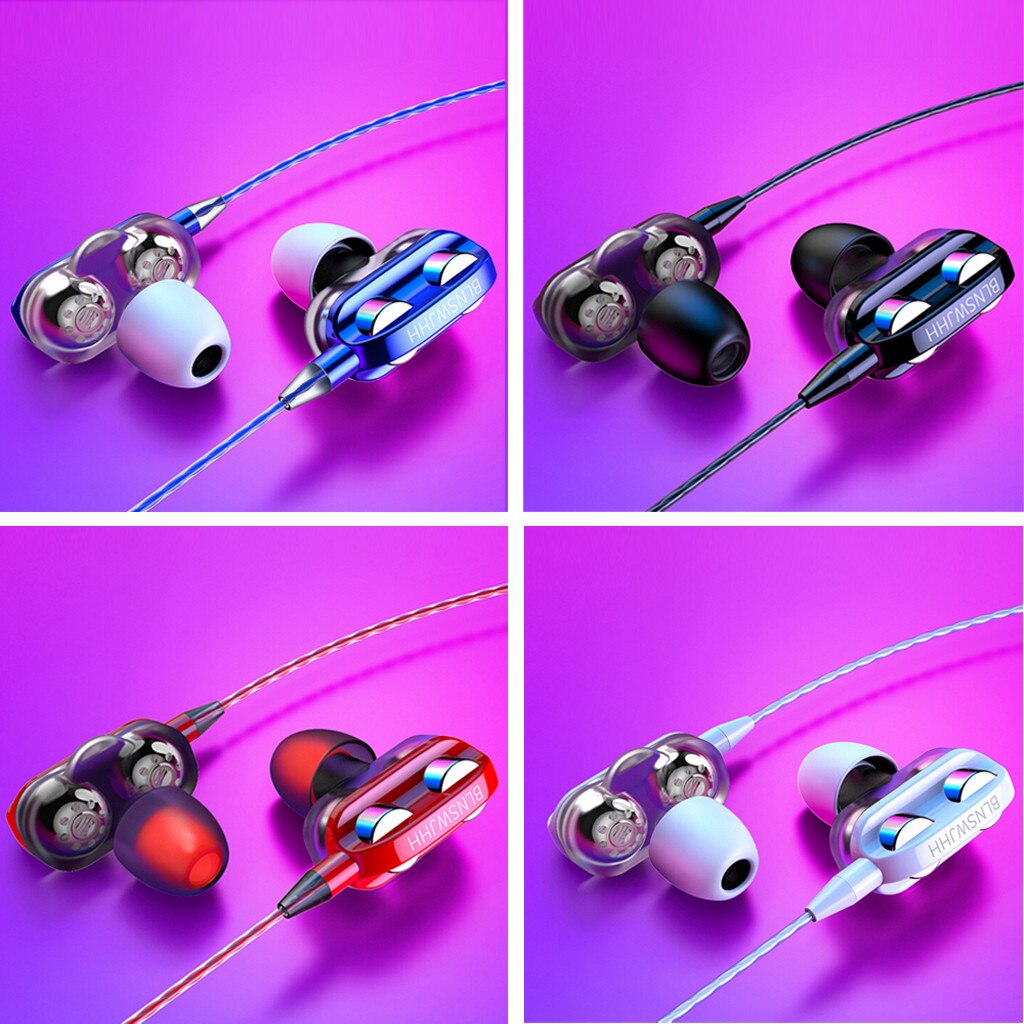3.5mm Super Bass In ear HIFI Stereo Earphone Earbuds Headphone Headset With Mic Mobile Phone Headphones With Microphone