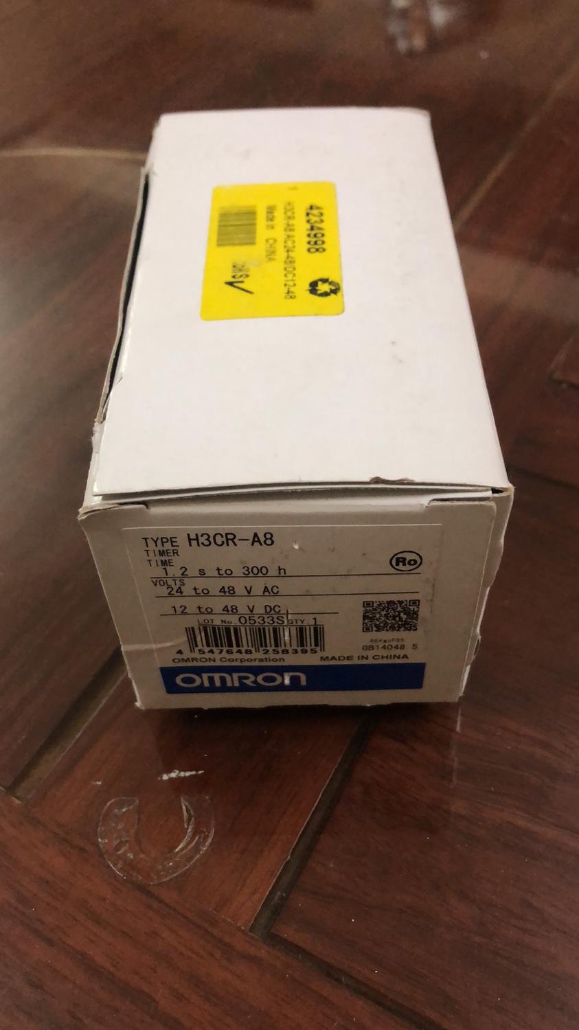 H3CR-A8 and original OMRON TIME RELAY 24-48VAC/12-48VDC