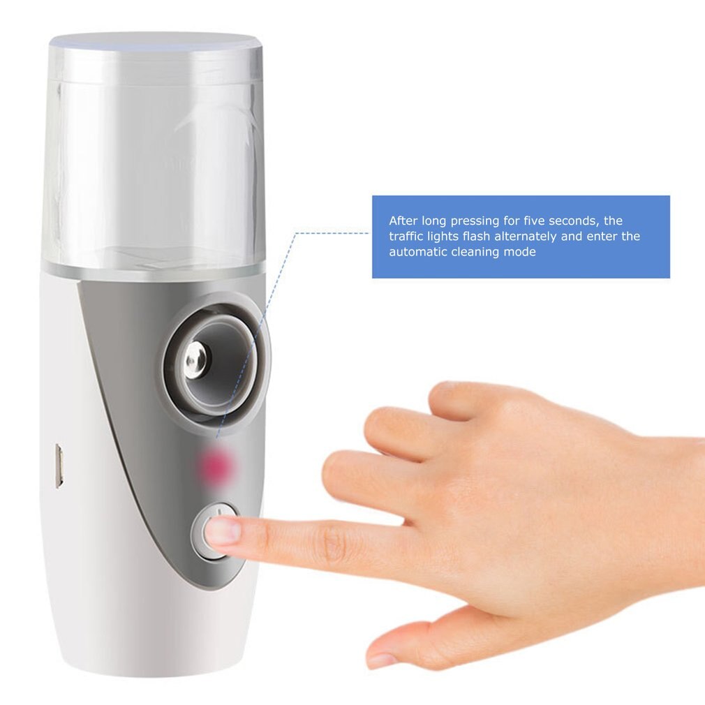 Petit atomiseur ultrasonique de grille de ménage Portable atomiseur d'air portatif enfants adultes atomiseur muet de ménage