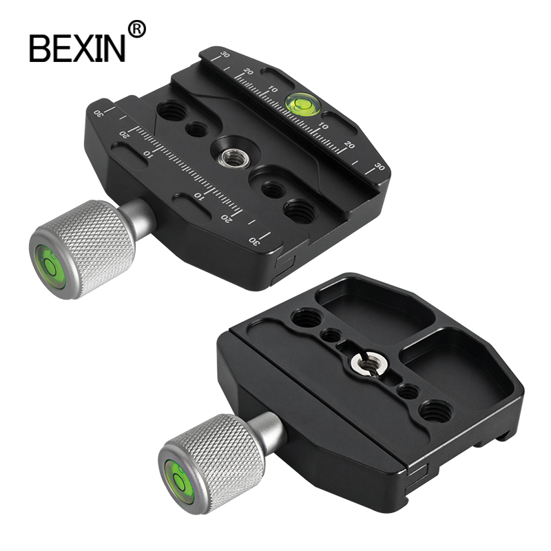 BEXIN QR Series Tripod Ball Head Adapter Aluminum alloy quick release splint clamp for Arca swiss dslr camera ball head