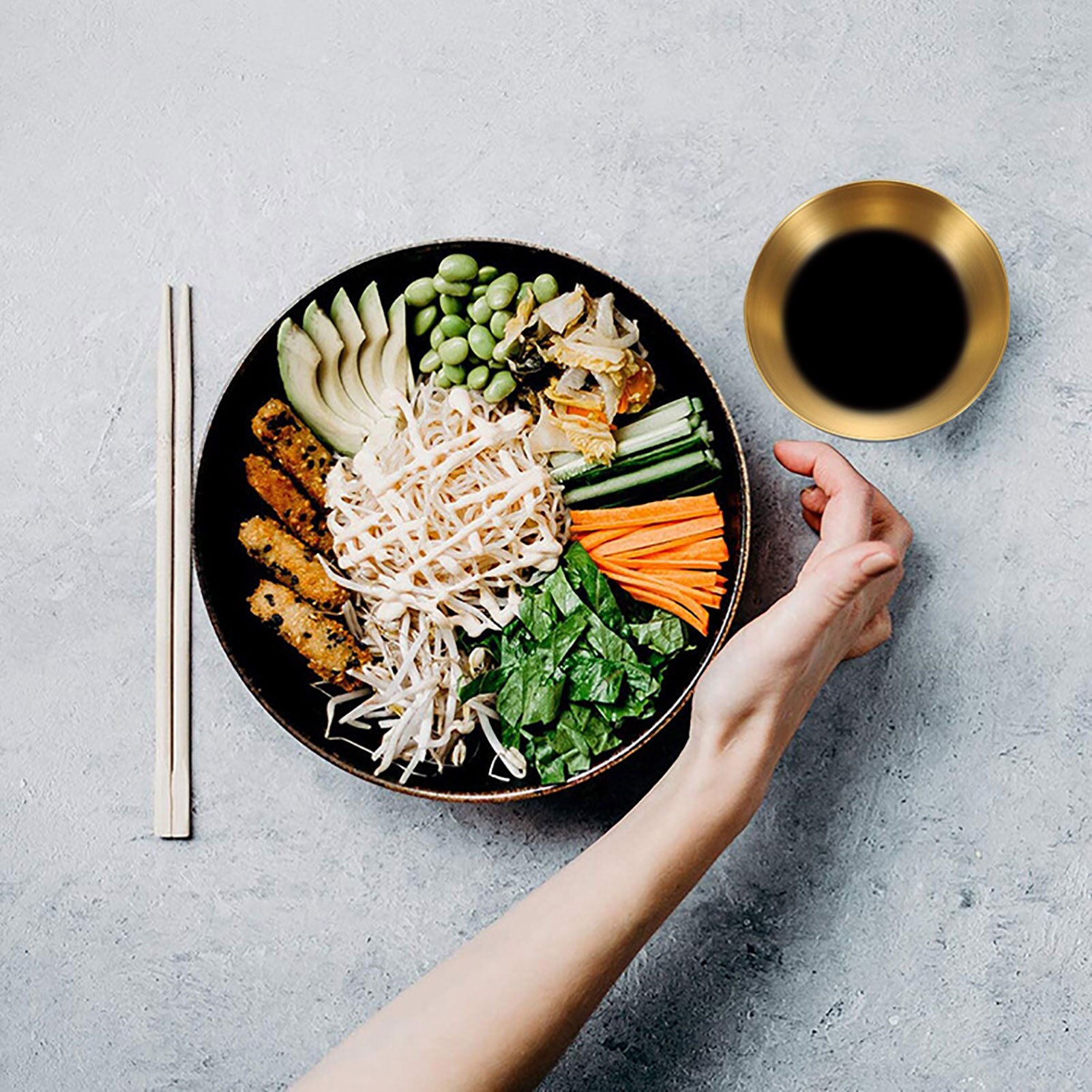Stainless Steel Sauce Dishes Mini Individual Saucers Bowl Sushi Dipping Bowl Dipping Sauce Bowls For Soy Sauce Ketchup BBQ Sauce