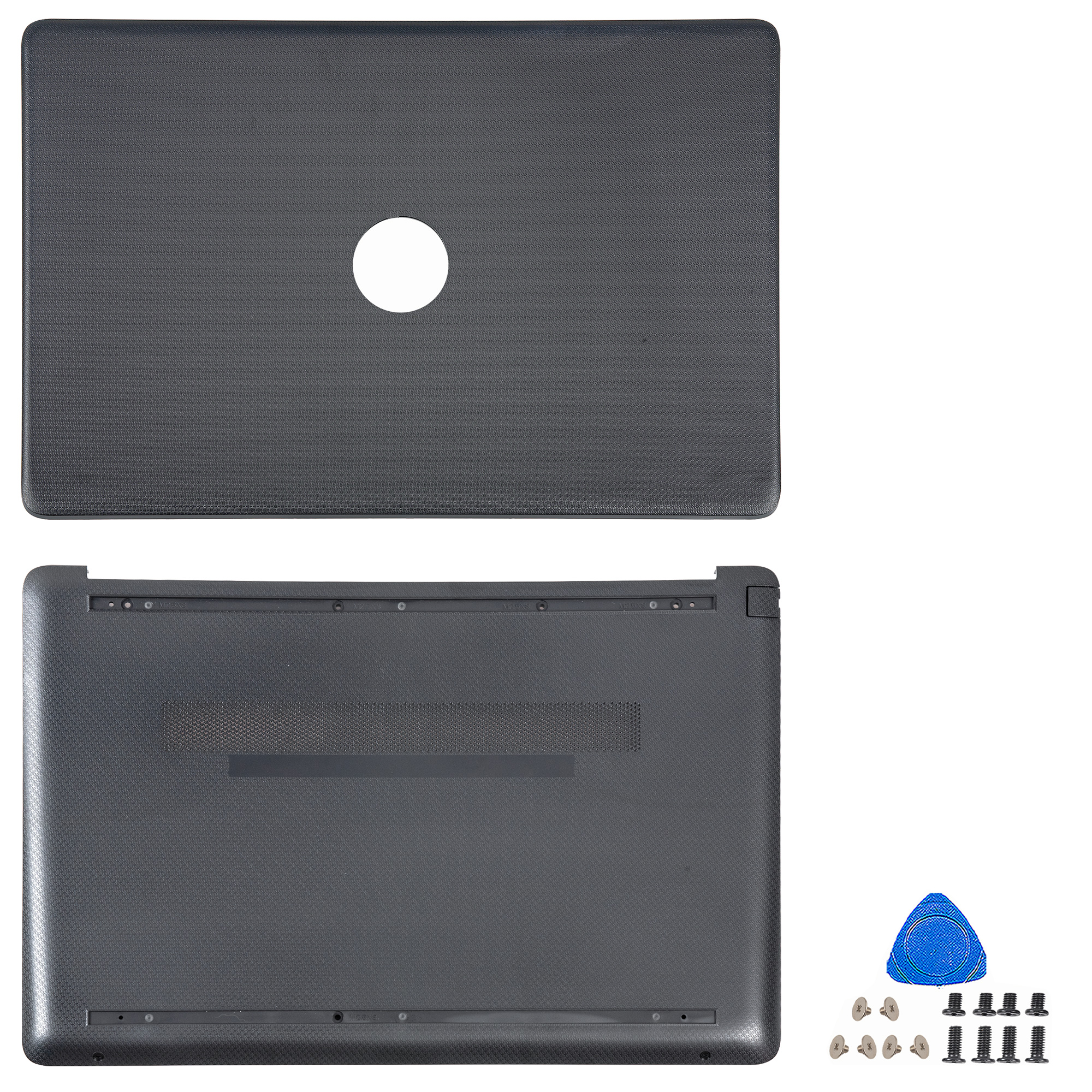 Nueva funda de portátil para HP 15-DW 15S-DU DY DR 250 255 G8 TPN-C139 LCD contraportada bisel frontal cubierta inferior con reposamanos carcasa superior: Azul