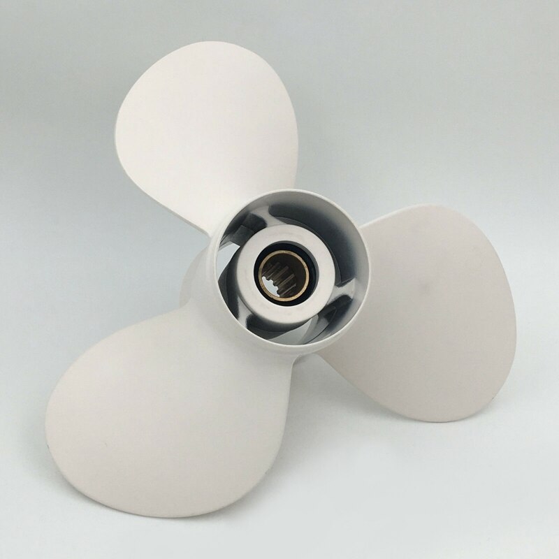 Påhengsmotor propell, båtmotor aluminium propell 663-45952-02- el til yamaha 25-60hp