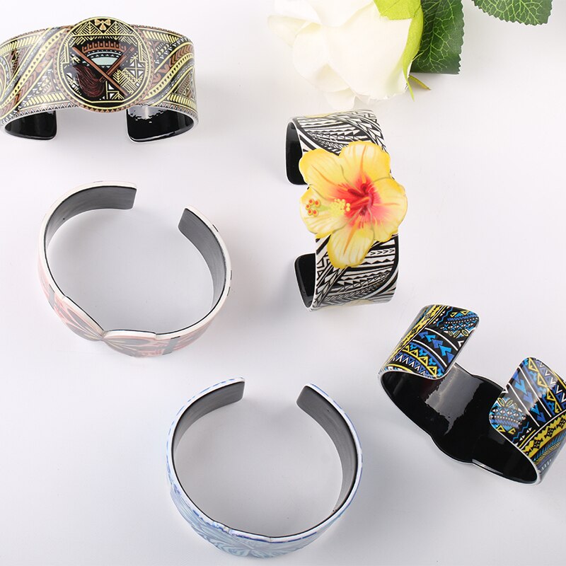 Bracelet manchette imprimé papillon et fleurs pour femmes et filles, Vintage, fête d'anniversaire, meilleur de noël,