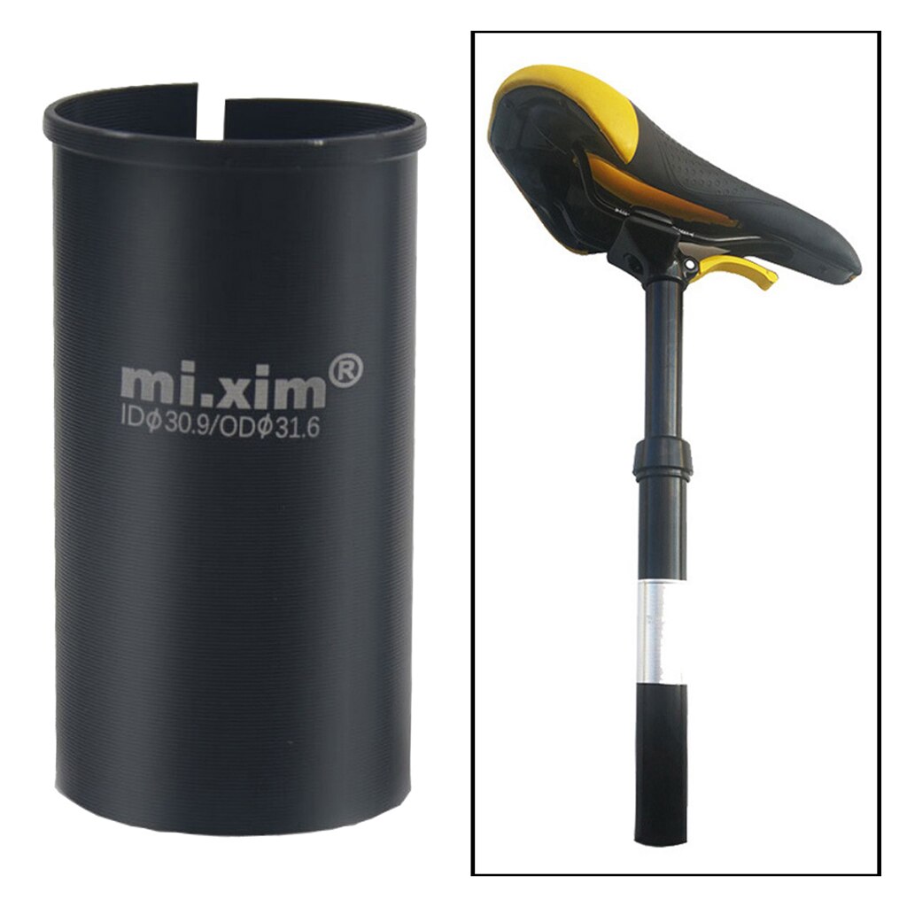Aluminium Alloy Bike Seat Tube Adapter Alloy 31.6mm 30.9mm Bicycle Saddle Tube Size Reducer Shim Mountain Road Bike