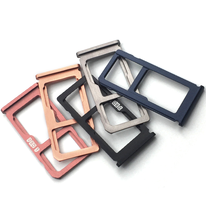 Bandeja de tarjeta Micro SIM para Nokia N8 8, soporte de ranura Dual SIM, azul oscuro/Negro/rosa/oro rosa/gris, piezas de repuesto,