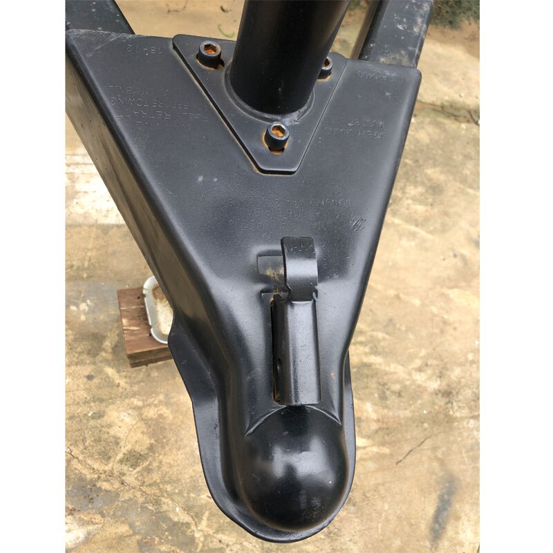 A Frame Trailer Coupler with Black Paint Finish for 2-5/16" Hitch Ball 14,000 Ibs,trailer parts