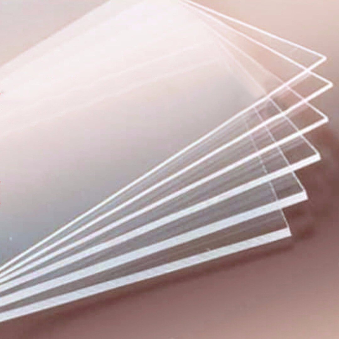 1 x 21*30*0.3cm Transparent Acrylic Cutting Plate Embossing Ebosser Compatible