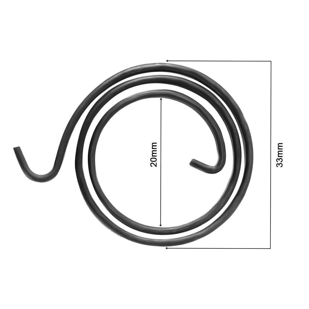 10pcs Replacement Spring for Door knob Handle Lever Internal Coil Repair spindle lock torsion spring flat section wire