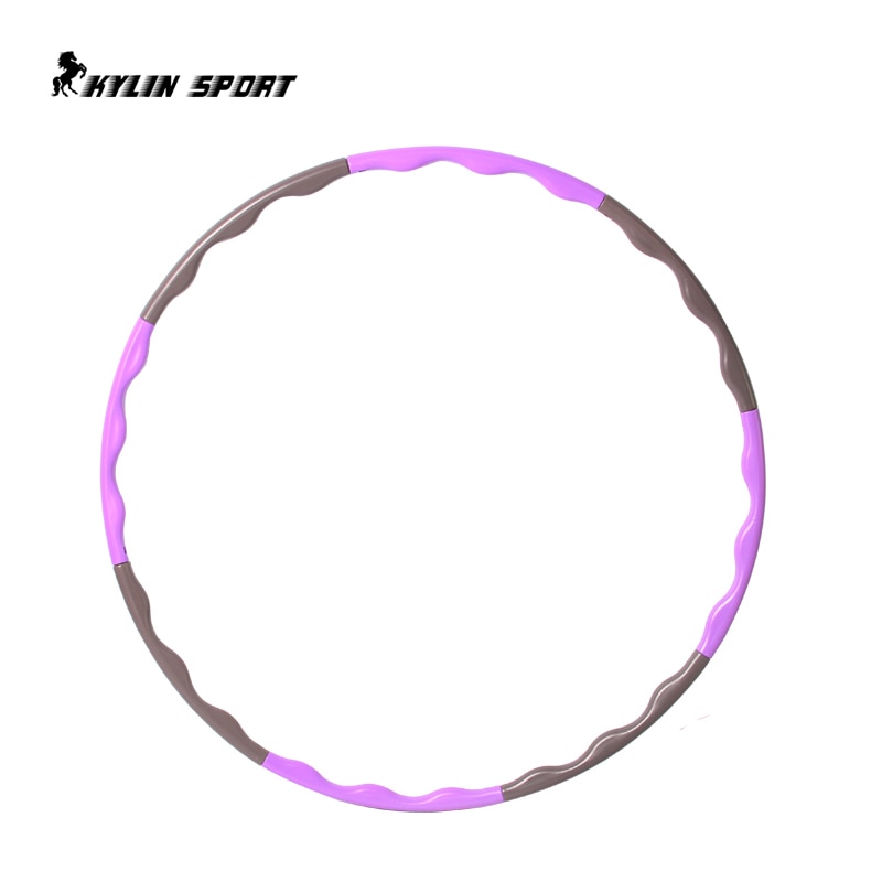8 Parts Plastic Abdominal Fitness Sport Hoops Disassemble Massage Health Weight Loss Equipment Thin Waist