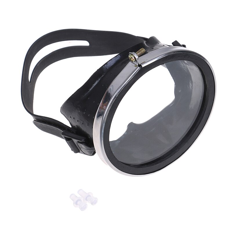 HD Waterproof Tempered Glass Stainless Diving Goggles Fisherman Swimming Goggles