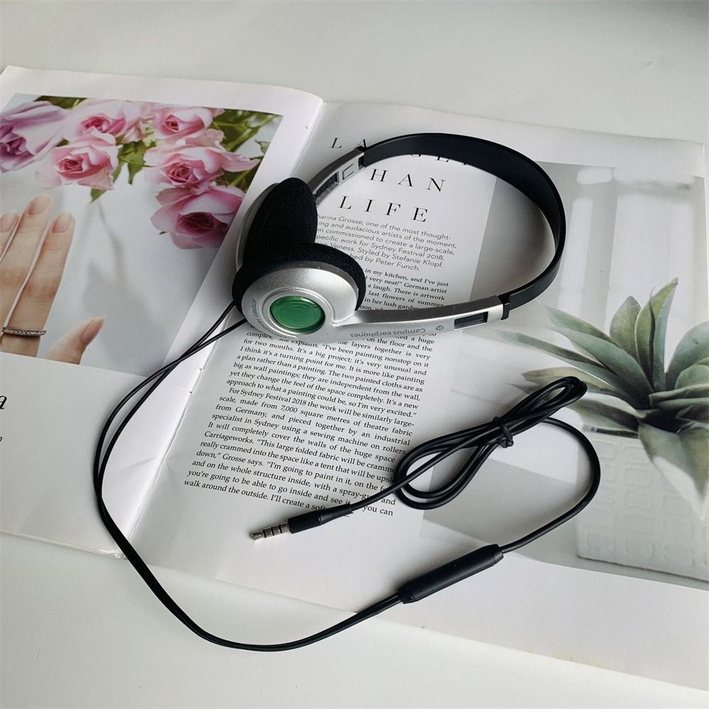 Auriculares Retro con cable para exteriores, audífonos clásicos con personalidad Millennium Wind Y2K, tipo C, Mp3: Morado