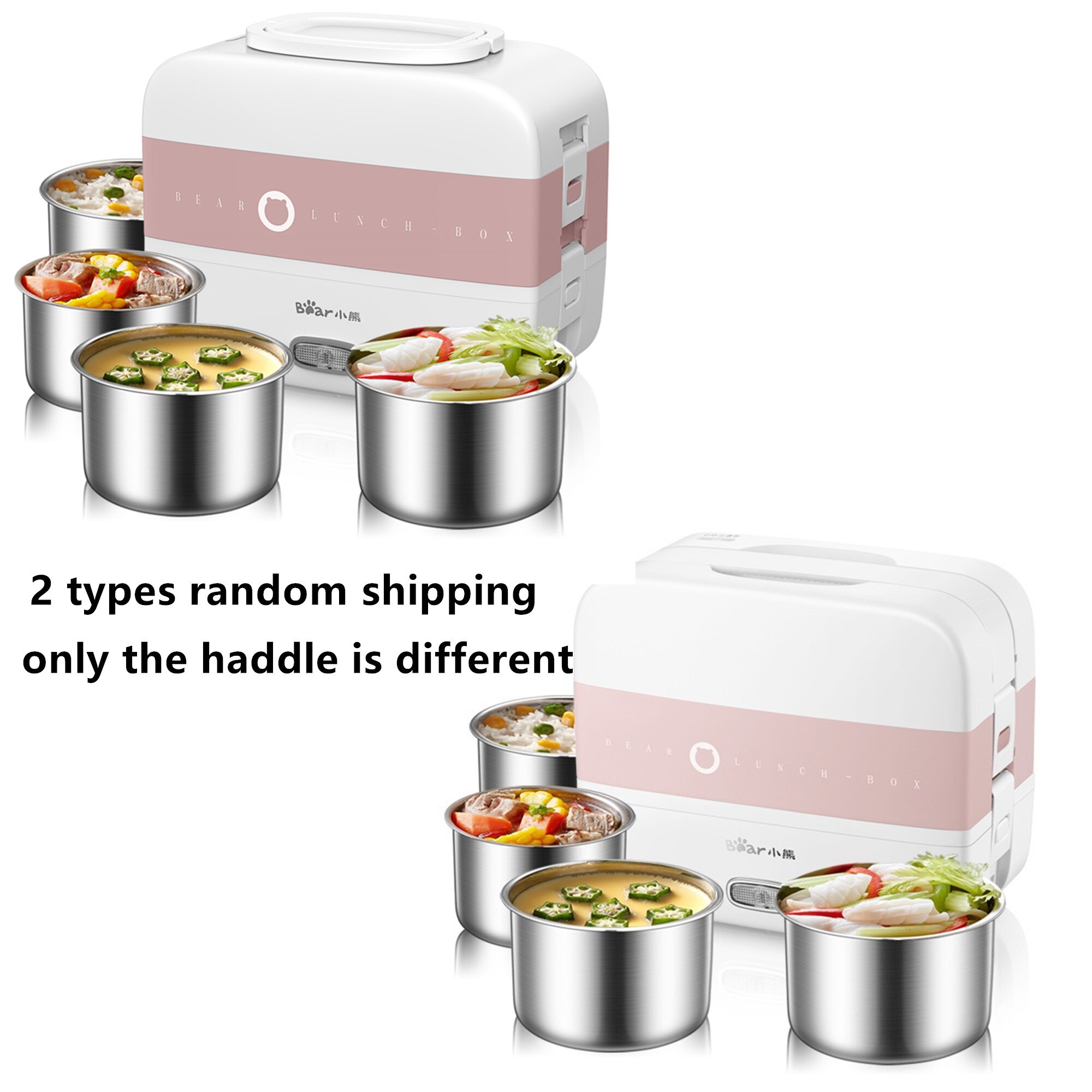 Xiaomi Electric Lunch Heating Box Meals Portable Electric Multi Cooker Rice Cooker Food Container Warmer EU/AU/UK/US Plug 220V
