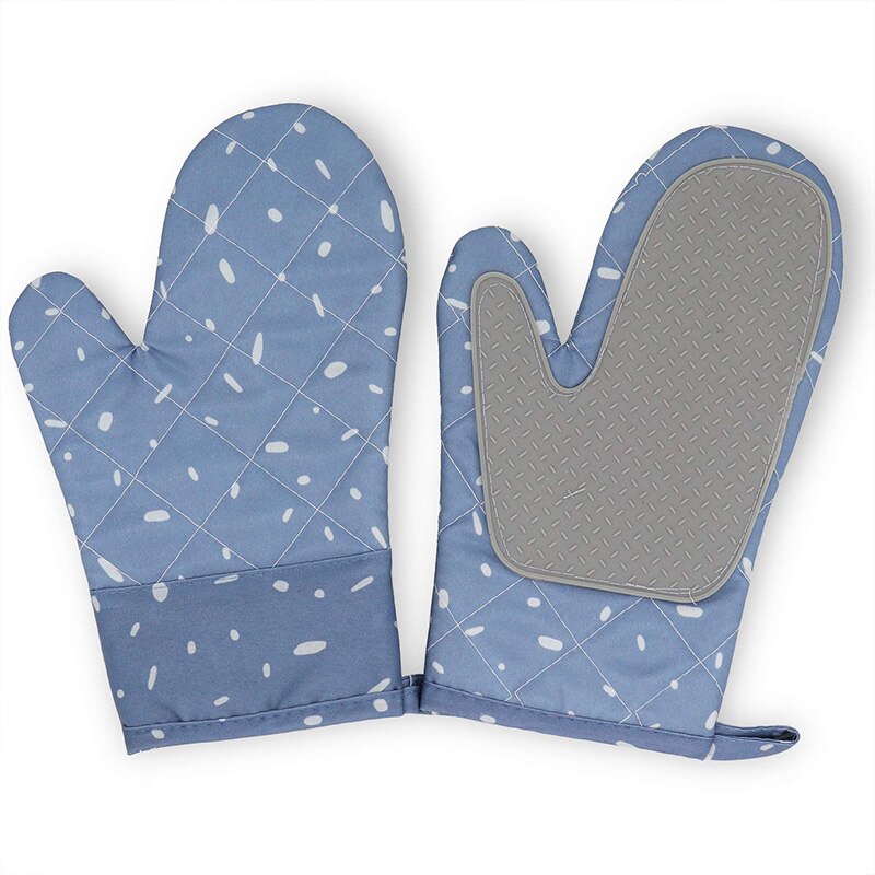 Non-Slip Oven Mitt Set, Heat Resistant Kitchen Coo... – Grandado