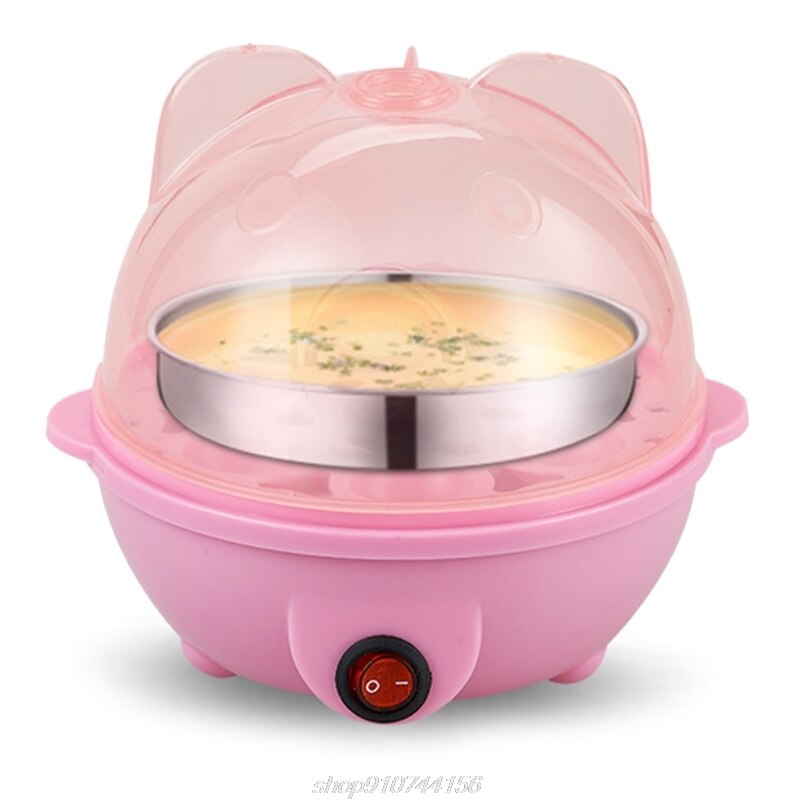 Automatic Egg Boiler 7 Egg Boiler Automatic Shut-Off Egg Cooker Plastic + Stainless Steel Single Layer M22 21: 2 / EU