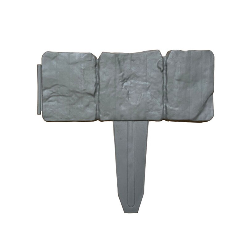 Plastic Fence Pp Imitation Stone Fence Garden Simulation Fence Foldable Splicing Fence Decorative Garden Tool Gardening Supplies: 10pcs