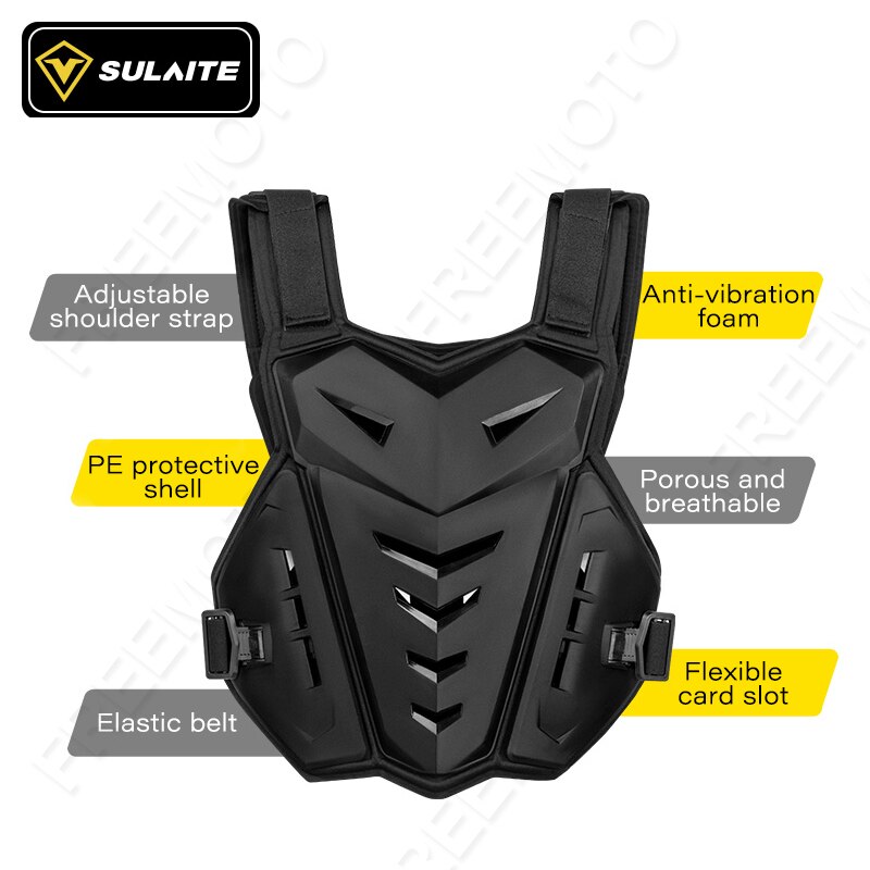 SULAITE – veste de Moto pour Motocross, gilet de protection dorsale, équipement de protection pour Moto hors route