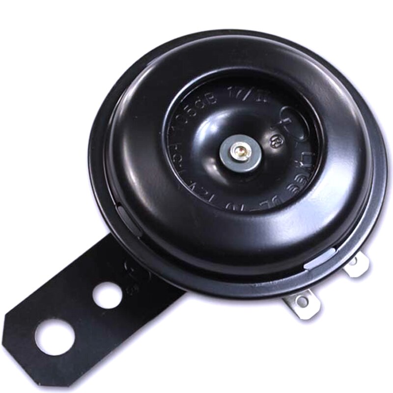 Trompette électrique étanche pour bicyclette 12V | Bobines en cuivre pur de 12V, cloche de Scooter en fer général pour moto