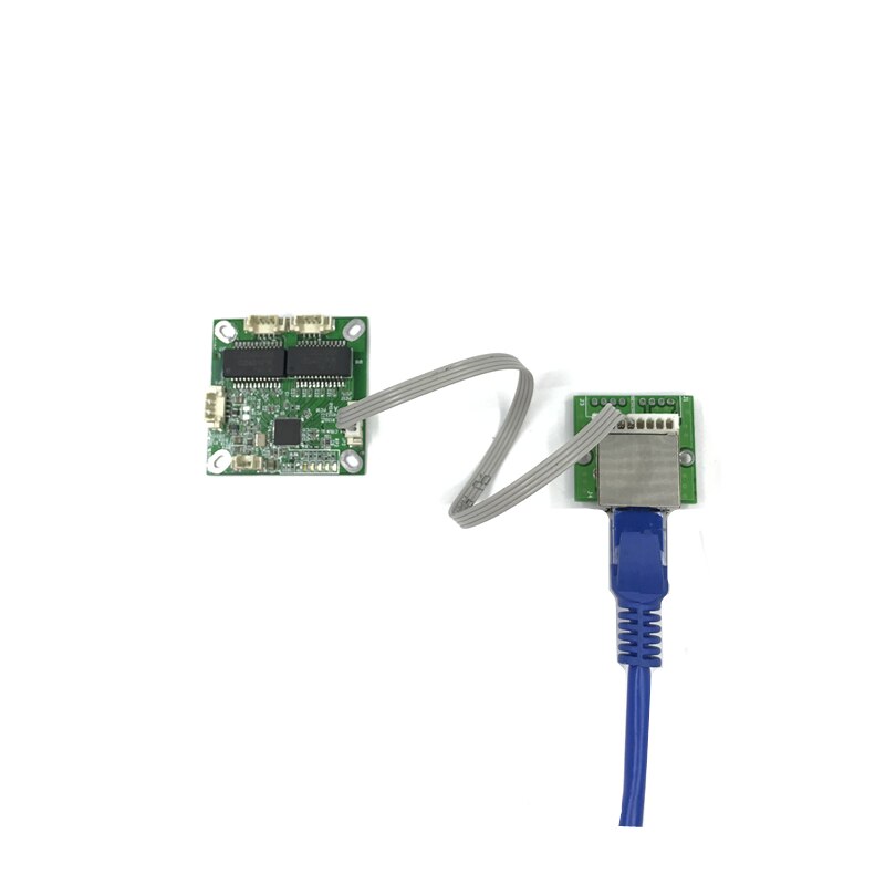 Mini 5V 12V modulo switch modulo PBC OEM mini formato 3/4/5 Porte switch di Rete di Bordo del Pwb mini modulo switch ethernet 10/100Mbps: 2Transfer module