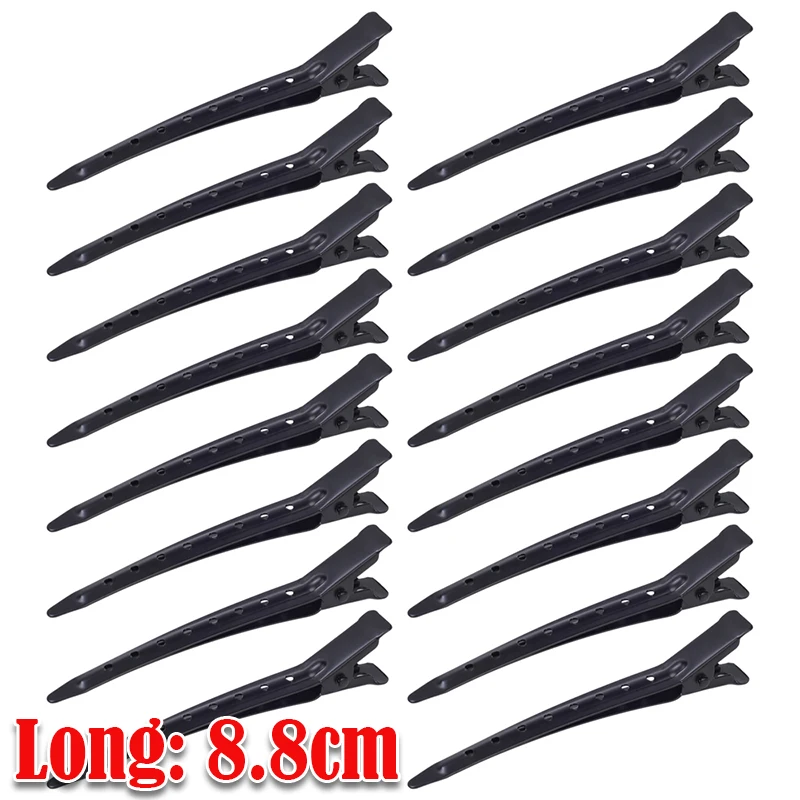 Pinces à cheveux professionnelles en métal pour Salon, 1 à 10 pièces, outils de coiffure, bricolage, épingles à cheveux, Barrettes, accessoires pour couvre-chef: S / Lavande