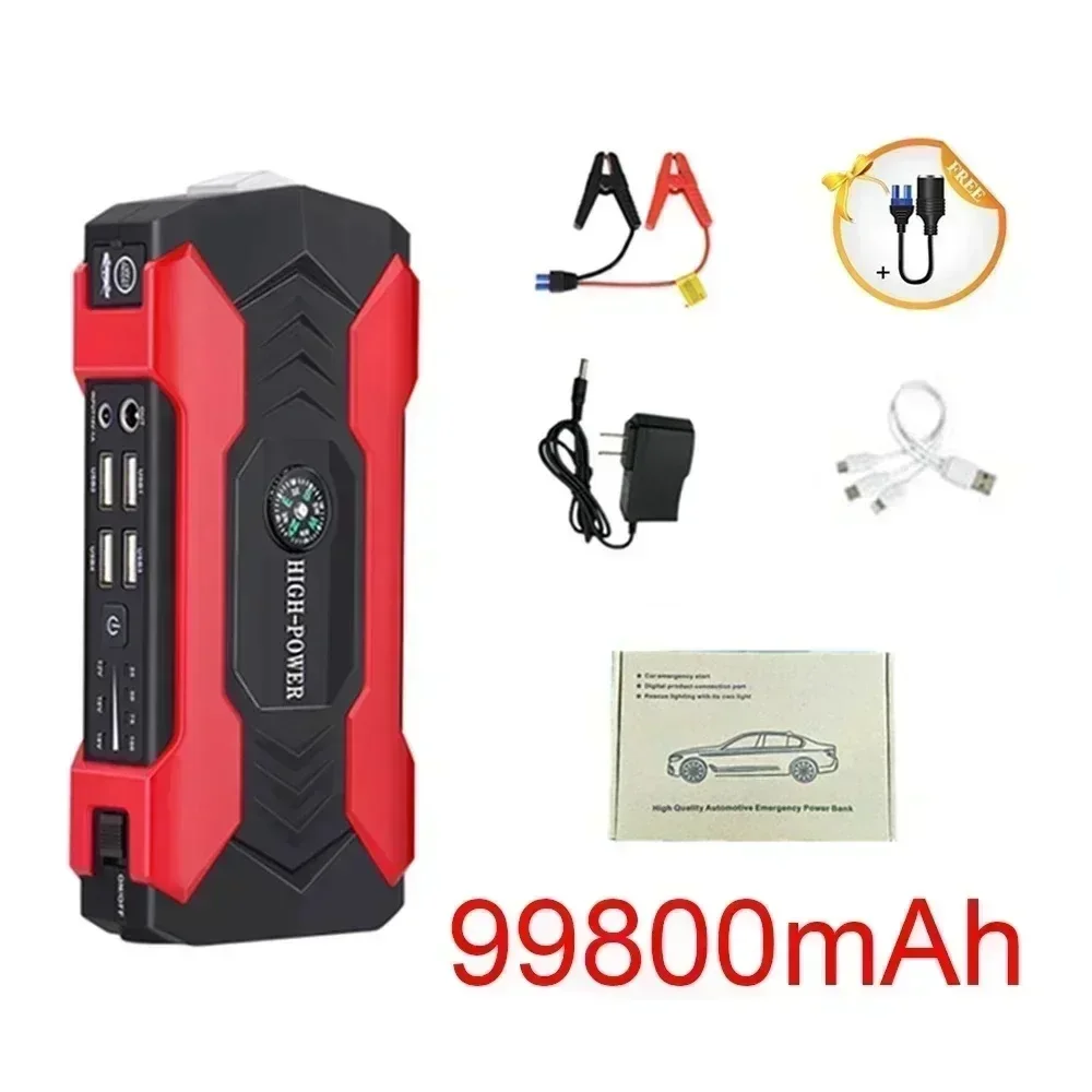 99800 mAh 20000 mAh Auto Starthilfe 3000A Start Gerät Tragbare Power Bank Batterie Starter Launcher Für Auto Booster Artikel