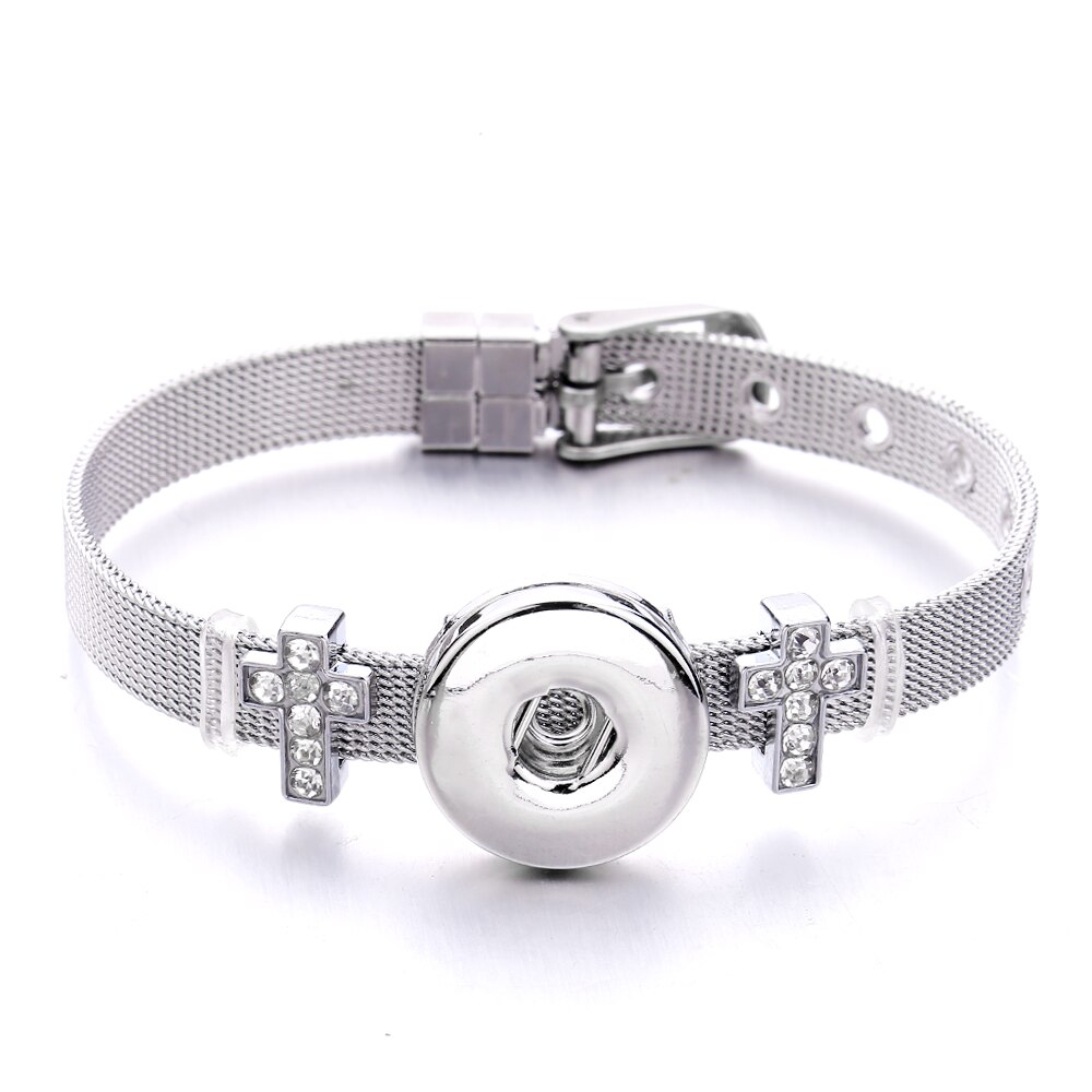 Verschillende Stijlen 20Mm 18Mm Drukknoop Bangle Diy Sieraden XH4007: S200