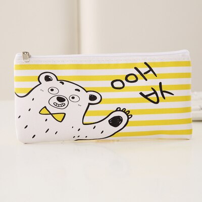 Cartoon Kawaii Vitamins Fruits Pencil Bag Cosmetic Canvas Case School Office Supplies Document Bag File Folder Stationery: 273