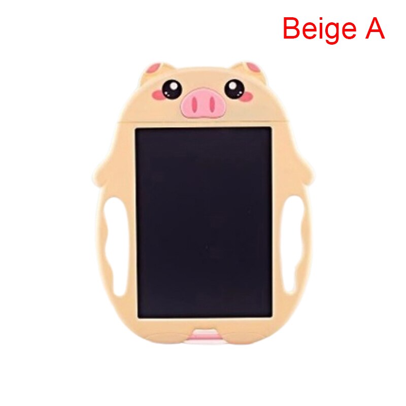 Partial Erasable Smart LCD Digital Colorful WriteTablet Electronic Drawing Pad: Black