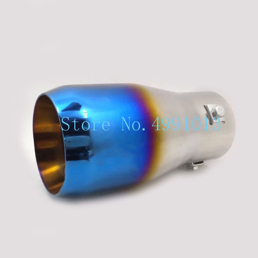For Nissan NOTE car protect cover Stainless steel muffler pipe outlet dedicate exhaust tip tail 1pcs