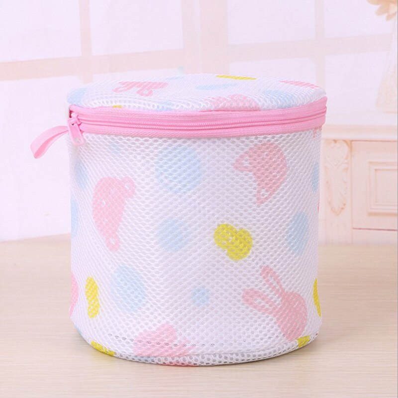 Doppel verdickung Bh Wäsche Taschen Wäsche Netz Waschen taschen Kreisförmige Büstenhalter waschen Tasche Bh Bringen unterstützung Nicht verformt 1 PC