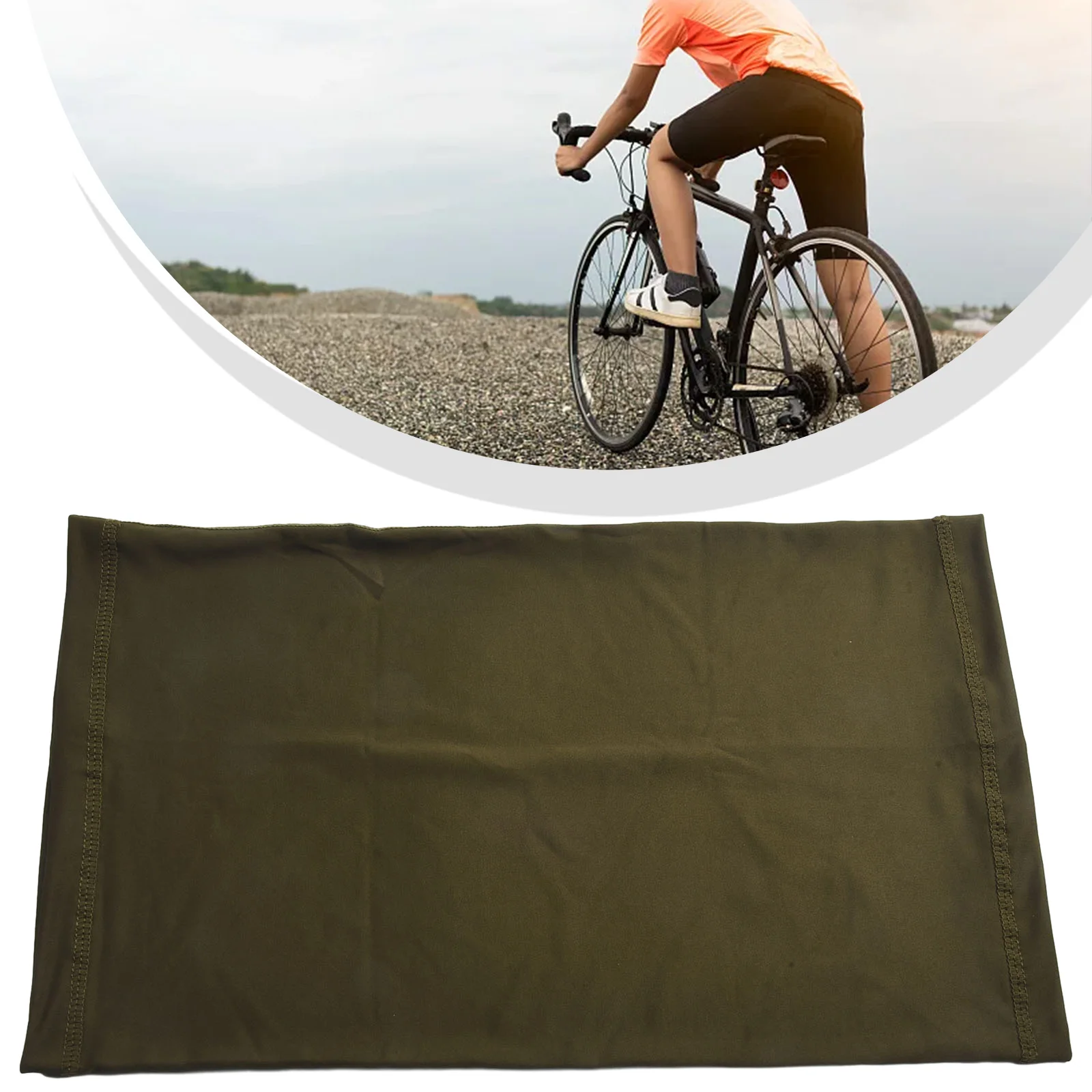 1×Bivakmuts Fietsen Nekbuis Sjaal Snood Biker Gezichtsmasker Warmer OutdoorSport Wandelen Vissen Fiets Hoofddoek 24CM×42CM