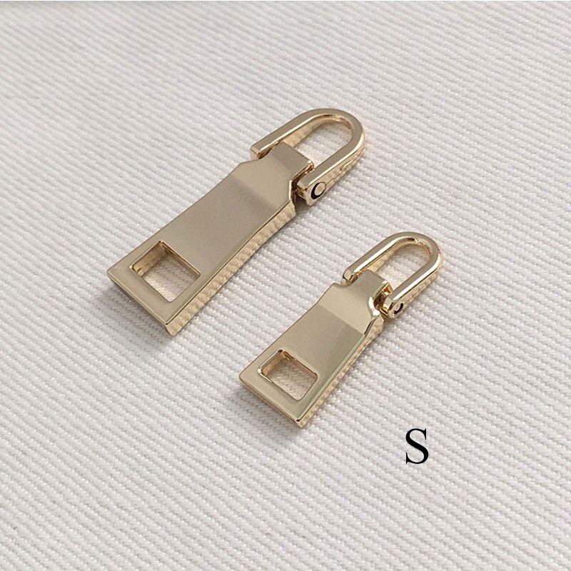 1pc odpinany 3 #5 # metalowy zamek błyskawiczny torba na skórę głowy odpinany utrwalacz naprawa ciągnąć patka natychmiastowy zestaw spodnie akcesoria zamienne: lekki złoto S