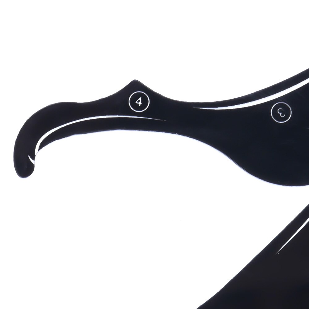 2pcs/set Eye Liner Makeup Cat Eye Eyeliner Stencil Eyeliner Stencil Models Eyebrow Eyes Liner Template Shaper Tool