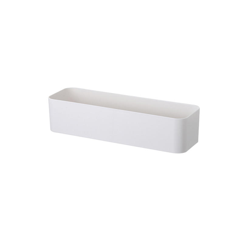 Shelf Remote Supplies Cosmetic Storage Bathroom Wall Storage Home Box Adhesive Wall Mounted Control Organizer Case Holder Rack: Yellow