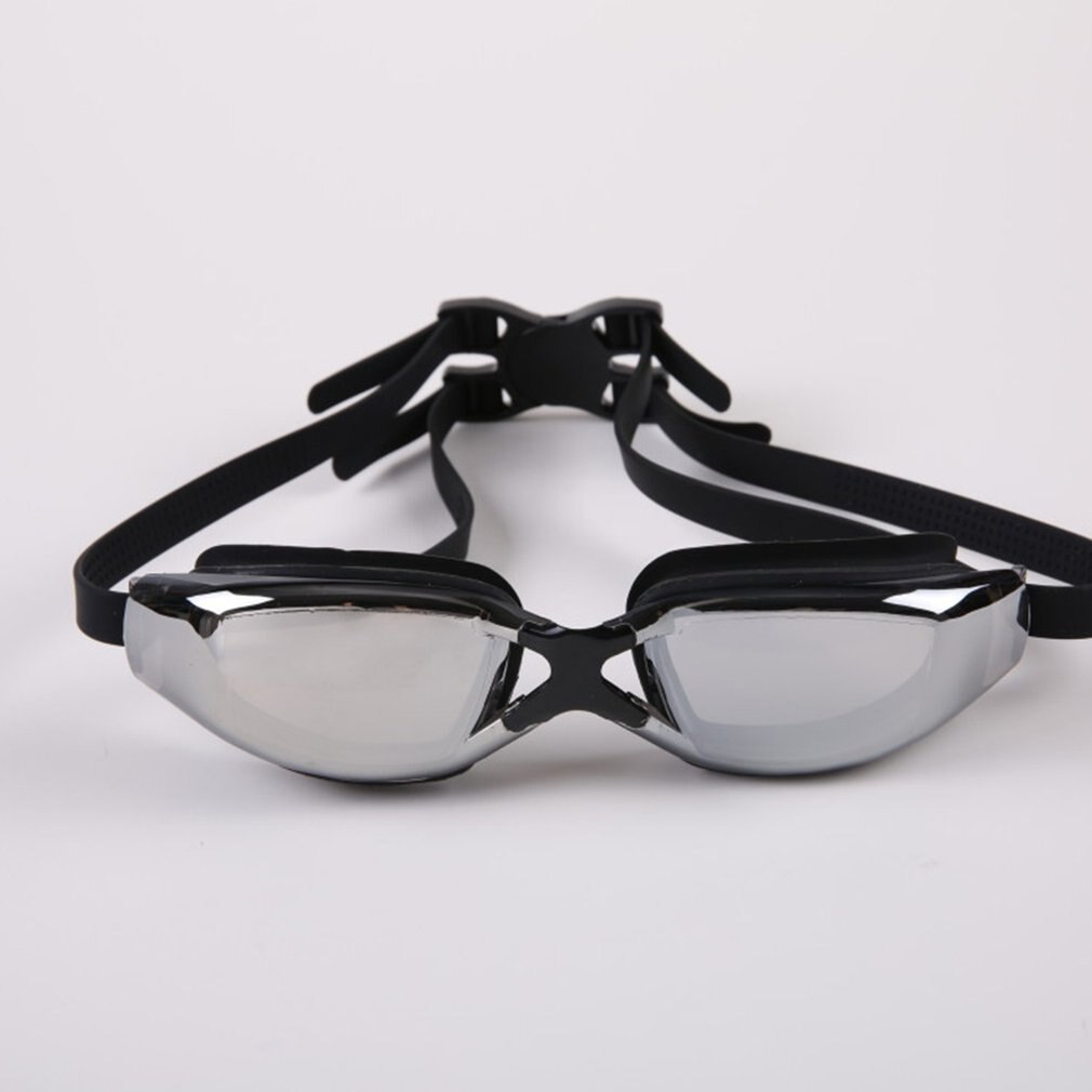 Siliconen High-Definition Zwembril Volwassen Bijziendheid Zwembril Waterdicht Anti-Fog Plating Zwembril Set