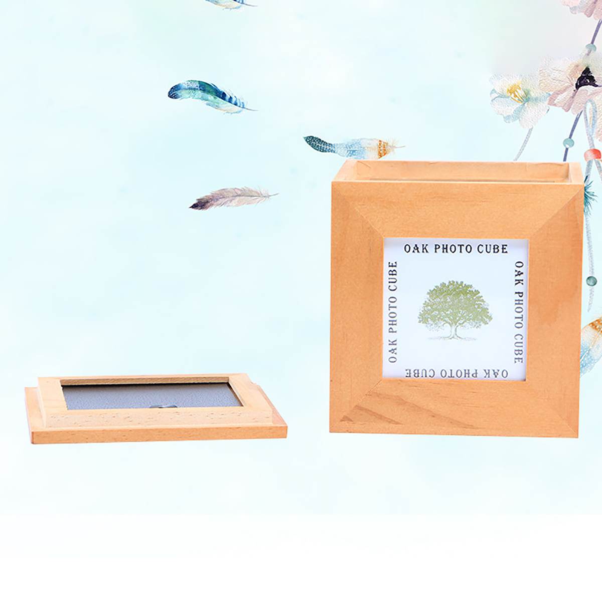 Pet Wood Urn Pet Urn Peaceful Pet Memorial Keepsake Urn Photo Box Pet Cremation Urn Dog Cat Urn